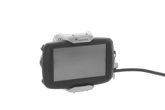 Handlebar mount for Garmin ZUMO 590 595 LM *lockable* black