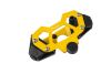 Hard Part steering stop for the BMW R1250GS/ R1200GS (LC), yellow