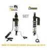 Touratech Suspension DDA / Plug & Travel SUSPENSION-SET for BMW R 1200GS Adventure (LC) 2014 - 2016