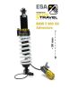 Touratech Suspension, lowering by -50mm for BMW F800GS Adventure from 2014 Type: Plug & Travel for BMW ESA