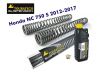 Progressive fork springs for Honda NC750S 2012-2017