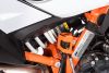Rear brake fluid reservoir guard, orange for KTM 790 Adventure / Adventure R / 890 Adventure / Adventure R, Husqvarna Norden 901