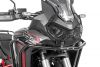 Headlight protector black with quick release fastener for Honda CRF1100L Africa Twin "OFFROAD USE ONLY"