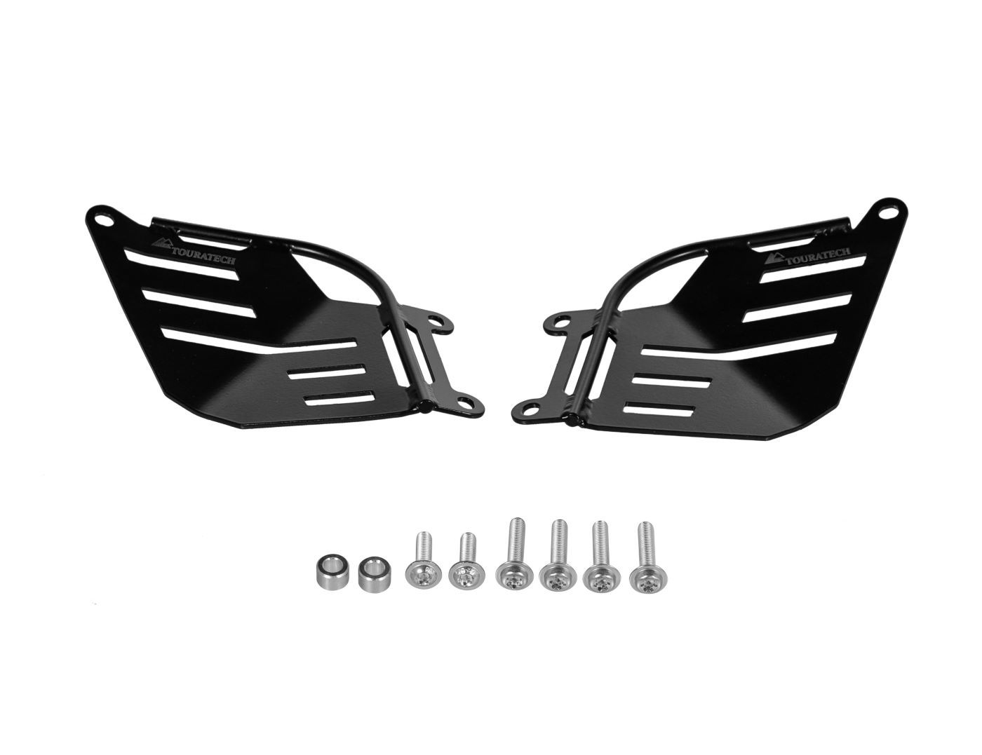 Lambda probe guards for BMW R1300GS/ Adventure, Stainless Steel