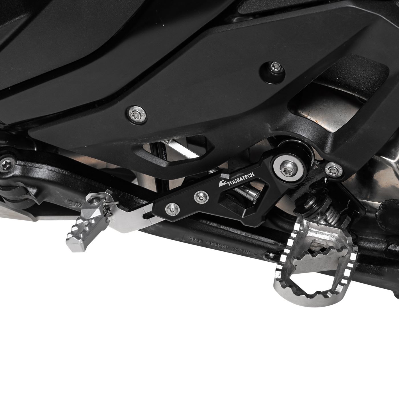 Adjustable, foldable gear lever for BMW R1300GS / R1300GS Adventure