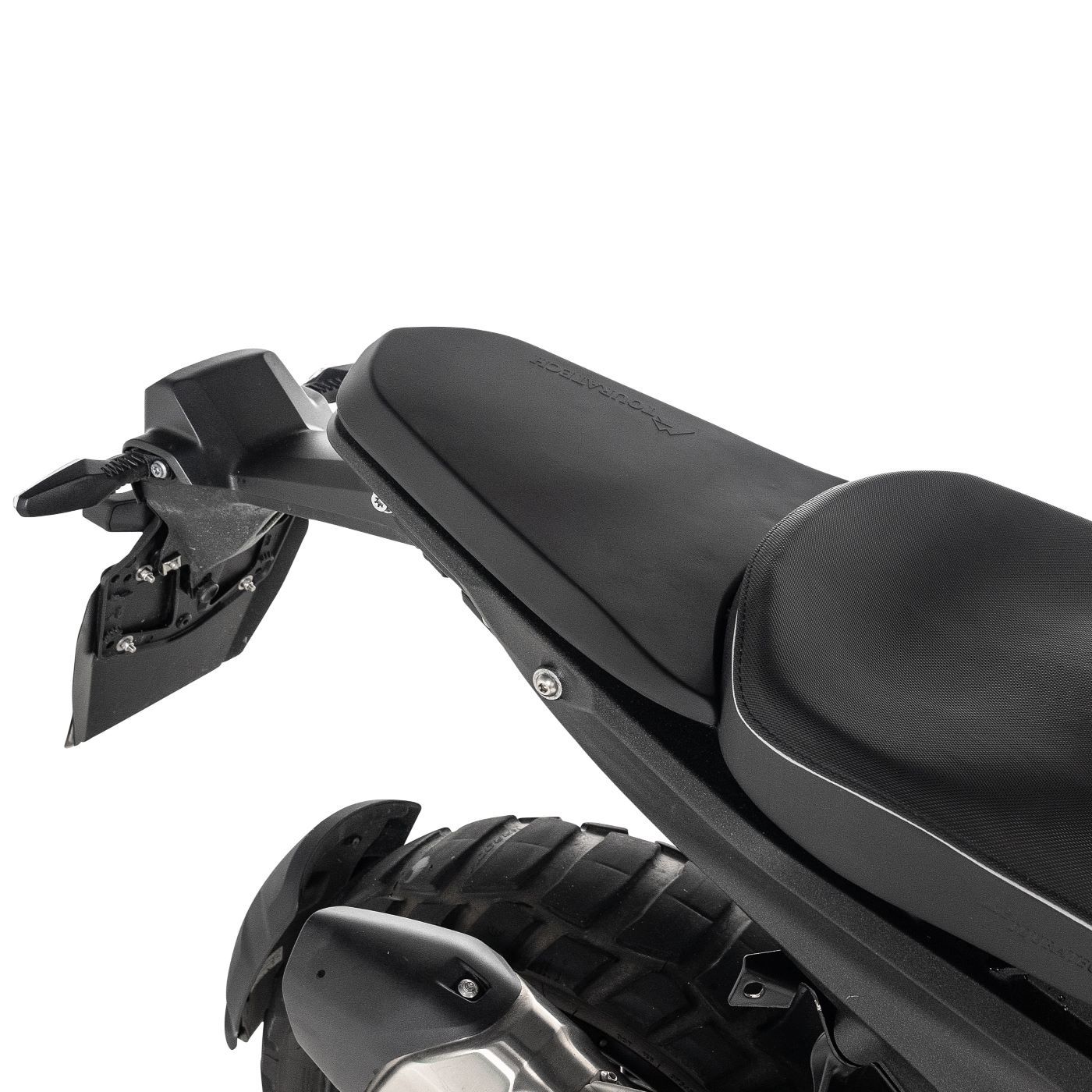 Pillion seat coverplate for BMW R1300GS