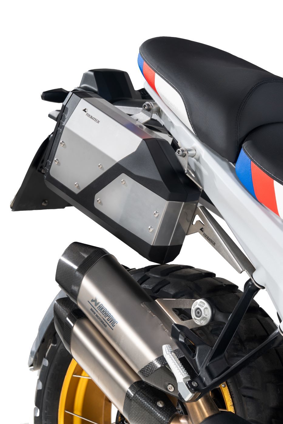 Mounting kit for toolbox without pannier rack for BMW R1300GS, for right side