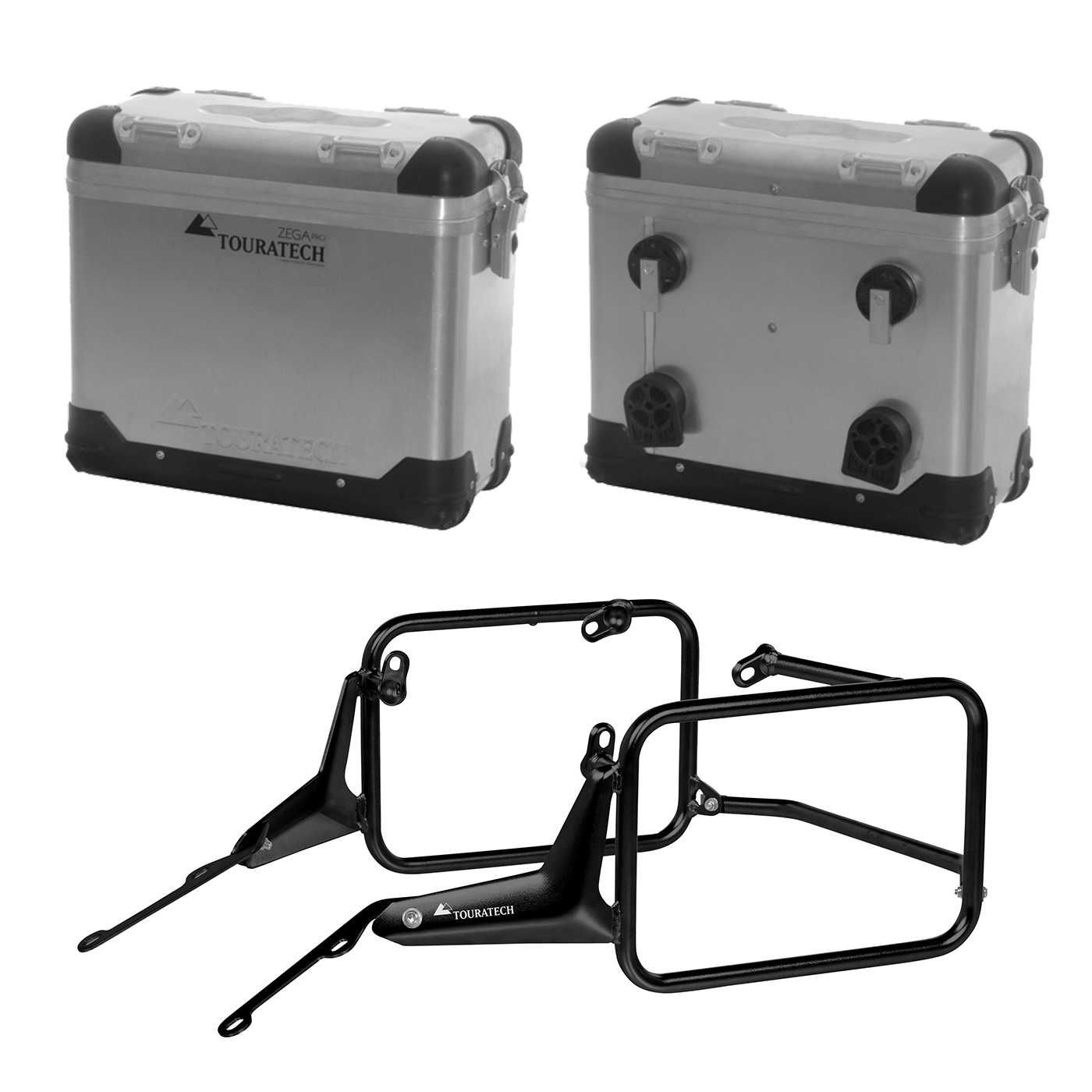 ZEGA Pro Aluminium Pannier System for BMW R1300GS