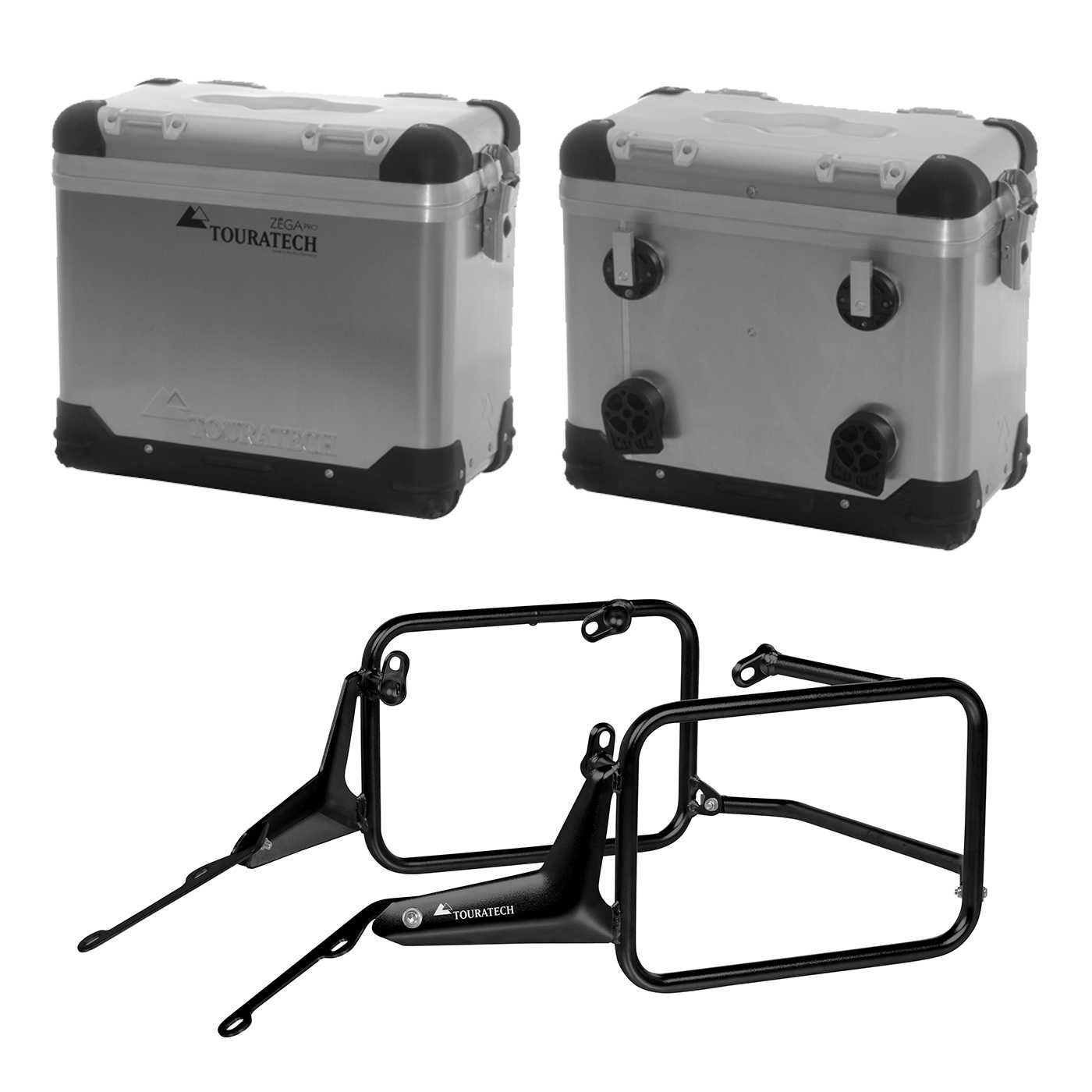 ZEGA Pro Aluminium Pannier System for BMW R1300GS