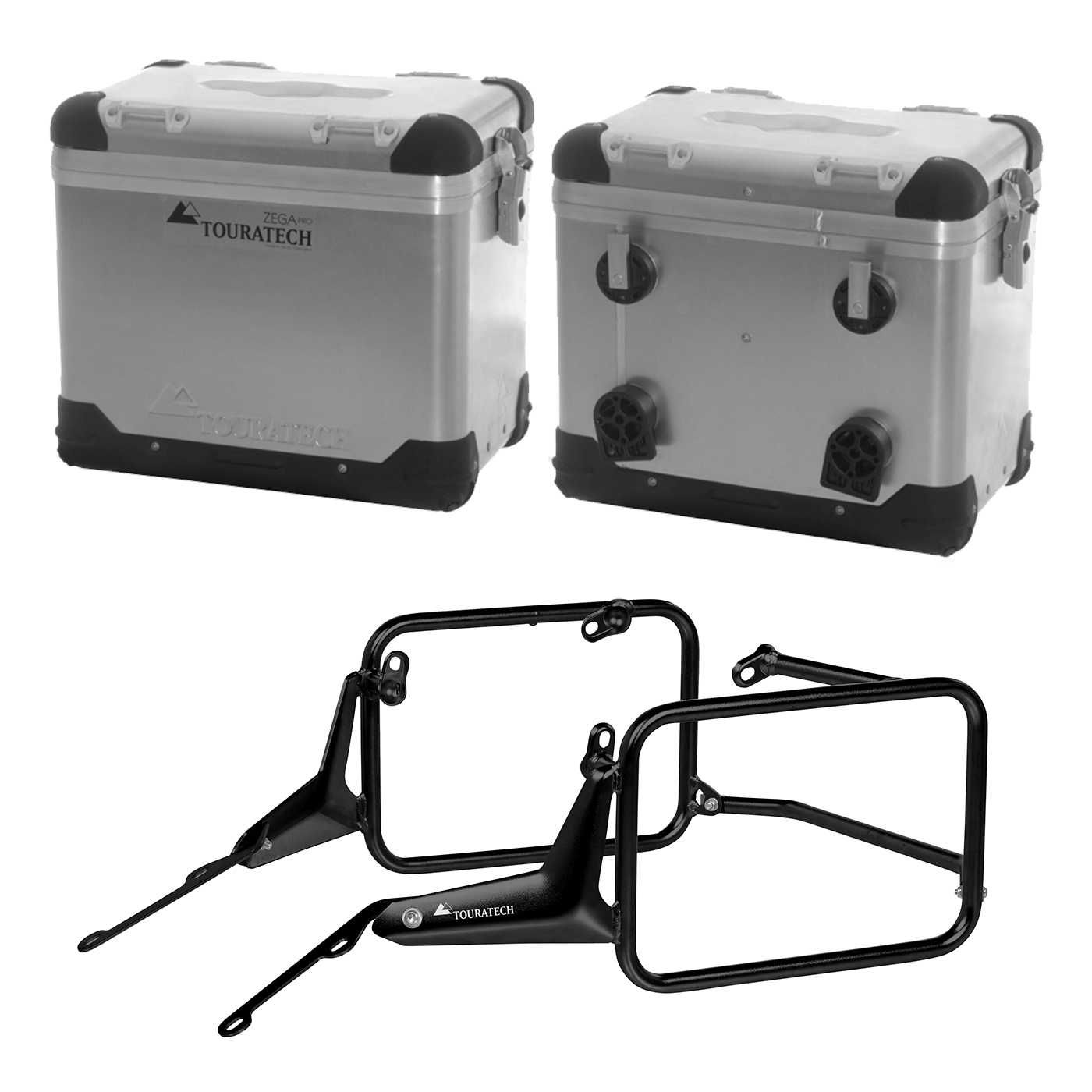 ZEGA Pro Aluminium Pannier System for BMW R1300GS