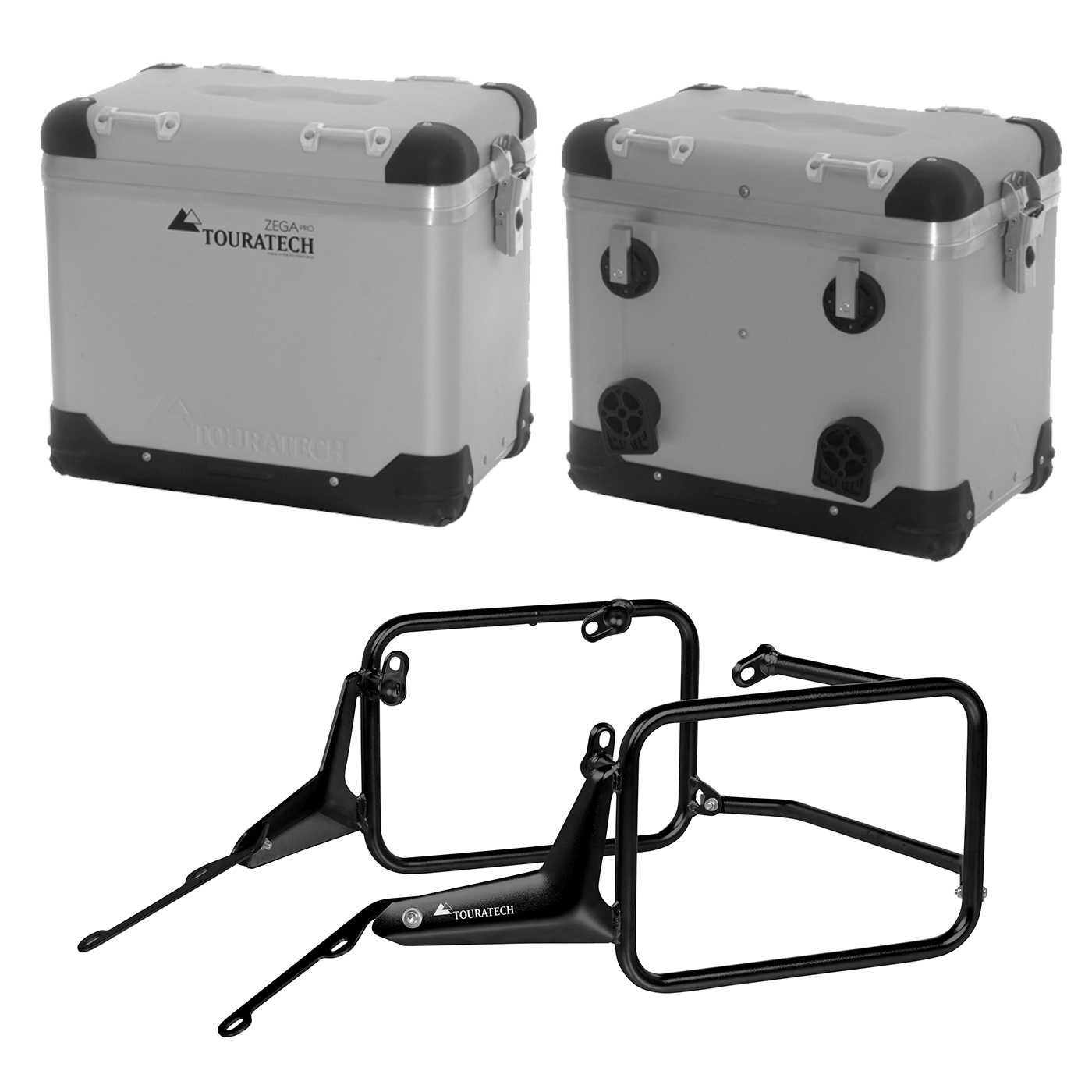 ZEGA Pro Aluminium Pannier System for BMW R1300GS