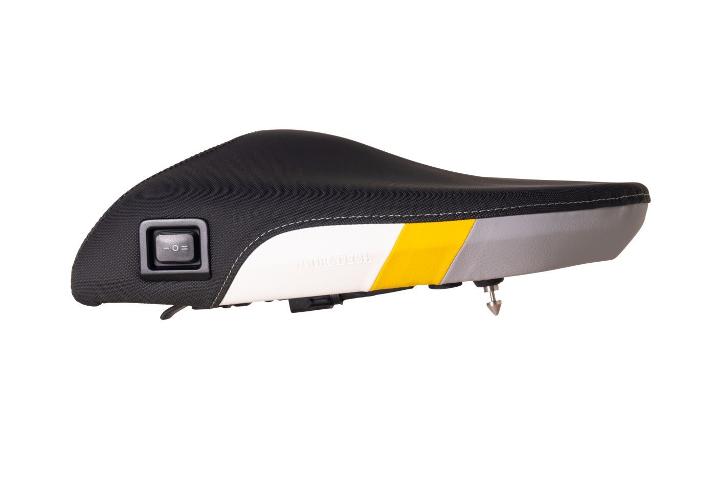 Comfort seat "Style yellow grey" Fresh Touch, pillion heatable, for BMW R1300GS