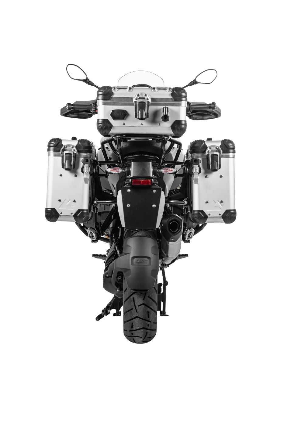 ZEGA Evo aluminium pannier system for BMW R 1300 GS