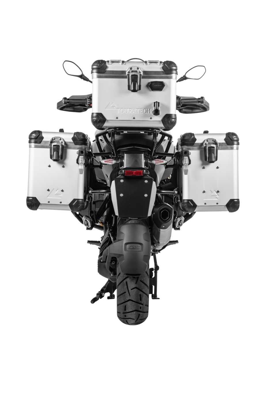 ZEGA Evo aluminium pannier system for BMW R 1300 GS