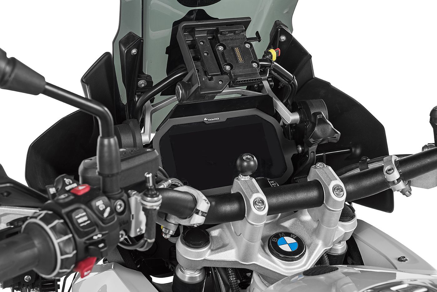 TFT anti-theft, aluminium, with sun visor for BMW R1250GS/ R1250GS Adventure/ R1200GS (LC) (2017-)/ R1200GS Adventure (LC) (2017-)