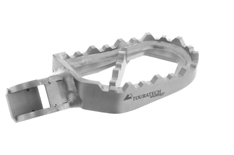 Works long-distance foot pegs for BMW R850GS/R1100GS/R1150GS/R1150GS Adventure/R1200GS+Adventure to 2012/R80GS/R100GS/F800GS+Adventure/F700GS/F650GS (TWIN)/F650GS/F650GS Dakar/G650GS/G650GS Sertao