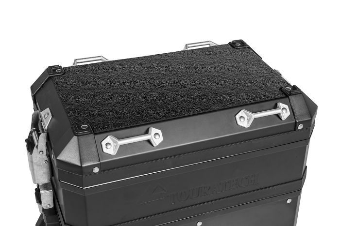 Protective pannier lid covering for BMW aluminium panniers for BMW R1250GS/ R1250GS Adventure/ R1200GS (LC)/ R1200GS Adventure (LC)/ F850GS Adventure