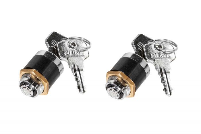 Integral locks set for ZEGA Docking panel with  2 simultaneous locking