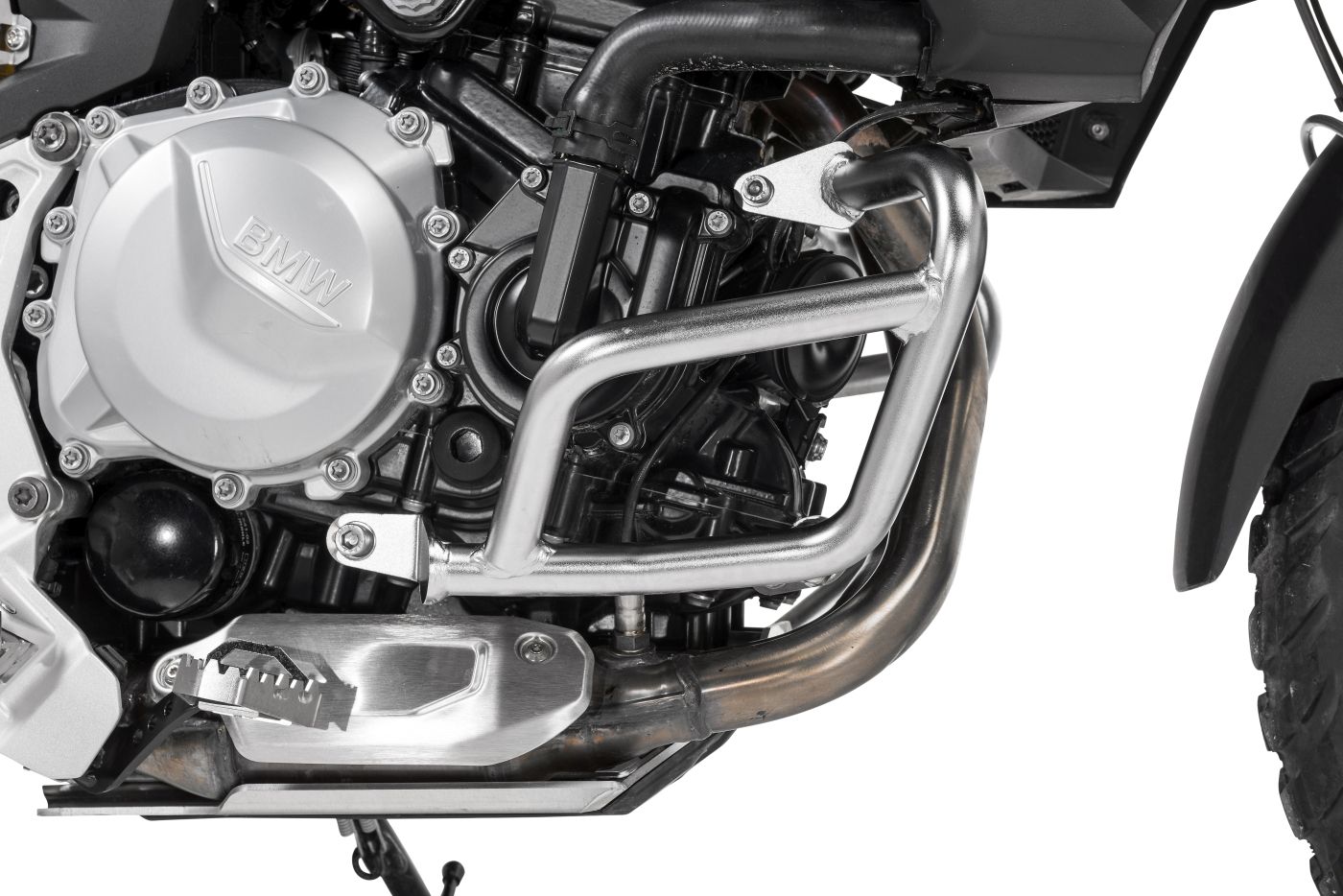 Engine crash bar stainless steel for BMW F850GS / F750GS