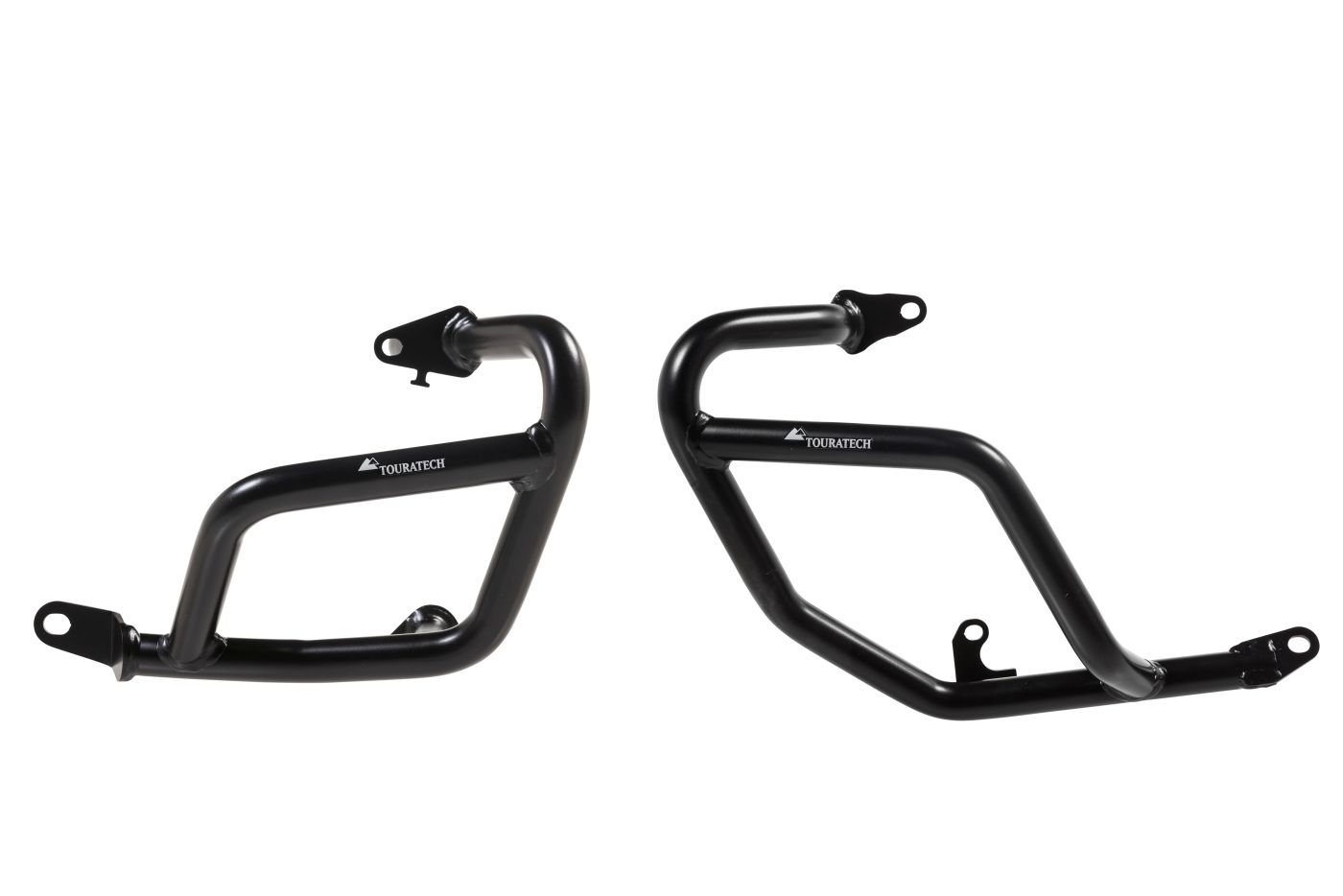 Engine crash bar stainless steel, black for BMW F850GS / F750GS