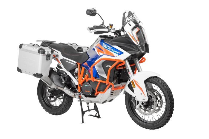 ZEGA Evo X special system "And-S" 38/38 litres with stainless steel rack for KTM 1290 Super Adventure S/R (2021-)