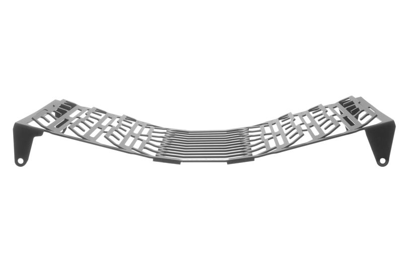 Radiator guard for Triumph Tiger Explorer, black anodized