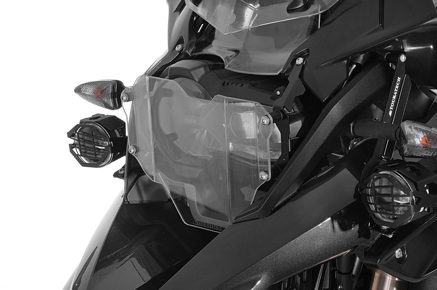 Headlight protector Makrolon with quick release fastener for BMW R1200GS (LC) 2013-2016 *OFFROAD USE ONLY*
