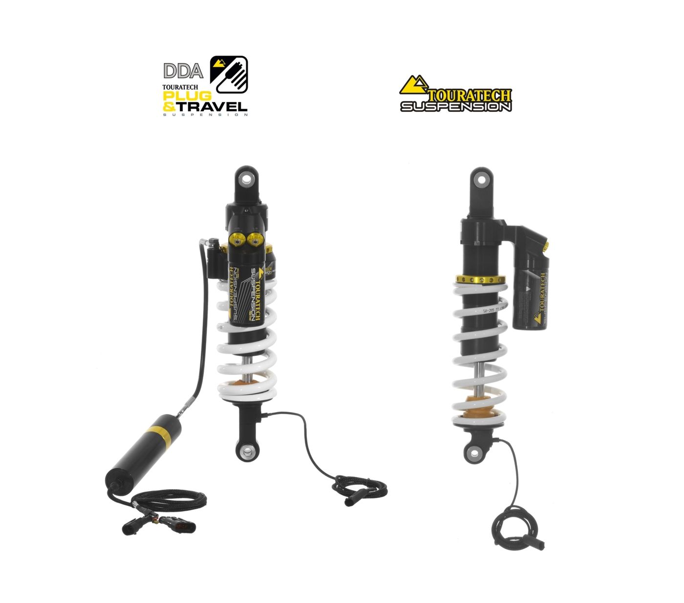 Touratech Suspension DDA / Plug & Travel SUSPENSION-SET for BMW R 1200GS Adventure (LC) 2014 - 2016
