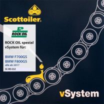 Scottoiler vSystem chain lubrication system, for BMW F700GS / F800GS, from 2017