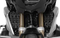 Stainless steel radiator protector, black, BMW R1250GS/ R1200GS (LC)/ R1200GS Adventure (LC)