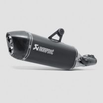 Exhaust Akrapovic slip-on, Titan, black for BMW R1200GS (LC) 2013-2016 / BMW R1200GS Adventure (LC) 2014-2016