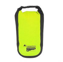 Additional bag High Visibility. size L. 3.5 litres. yellow/black. by Touratech Waterproof