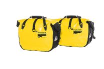 Side bag ENDURANCE Click (pair), yellow, by Touratech Waterproof