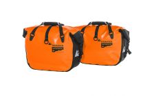 Side bag ENDURANCE Click (pair). orange. by Touratech Waterproof