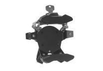 Handlebar mount motorbike for TomTom Rider 40/400/410/450/550, lockable, black anodised