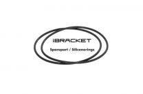 iBracket Replacement Set- Siliconrings *black* (2 pices)