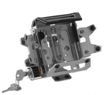 Garmin Montana/ BMW Navigator Adventure handlebar mounting *lockable* *anodised silver aluminium*