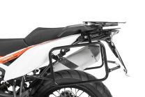 Stainless steel pannier rack black for KTM 890 Adventure/ 890 Adventure R/ 790 Adventure / 790 Adventure R