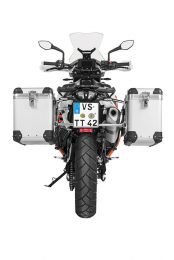 ZEGA Pro aluminium pannier system "And-S" 38/45 litres with stainless steel rack for KTM 790 Adventure / 790 Adventure R / 890 Adventure / 890 Adventure R