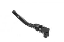 Folding clutch lever, black, for Honda CRF1000L Africa Twin/ CRF1000L Adventure Sports, road legal