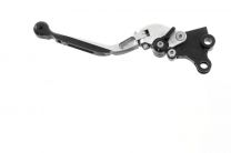 Folding clutch lever, silver, for Honda CRF1000L Africa Twin/ CRF1000L Adventure Sports, road legal
