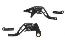 Touratech break and clutch lever set. short and adjustable for Honda CRF1000L Africa Twin/ CRF1000L Adventure Sports