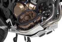 Engine crash bar, stainless steel black, for Honda CRF1000L Africa Twin