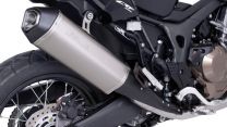 Remus Okami titanium silencer for Honda CRF1000L Africa Twin 2017. slip-on with ABE certification
