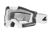 Touratech Aventuro Carbon goggles with Touratech strap. white