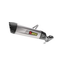 Exhaust Akrapovic slip-on, Titan, black for Honda CRF1100L Africa Twin/ CRF1100L ADV Sports (2020-)