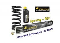 Touratech Progressive replacement springs for fork and shock absorber, for KTM 790 Adventure from 2019