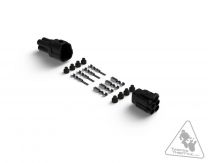 DENALI MT Series Waterproof Connector Set, Male & Female Connectors With Terminals & Seals